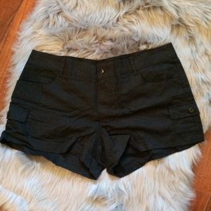 NWOT Forever 21 Linen Cargo Shorts
